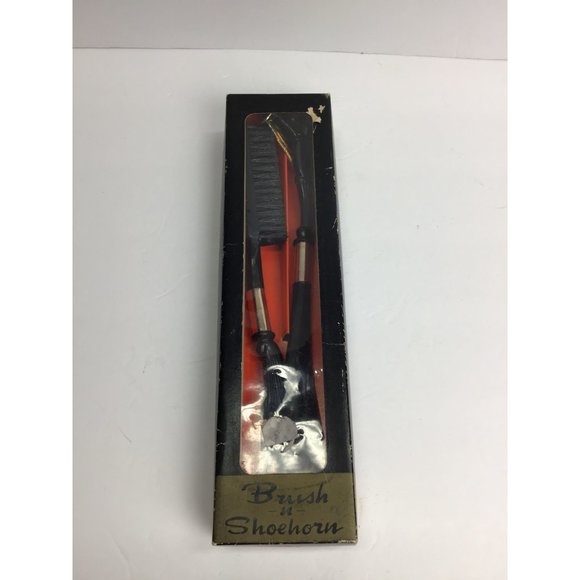 Vintage Horse Head Brush and Shoehorn Set, in original Box - Picture 6 of 6